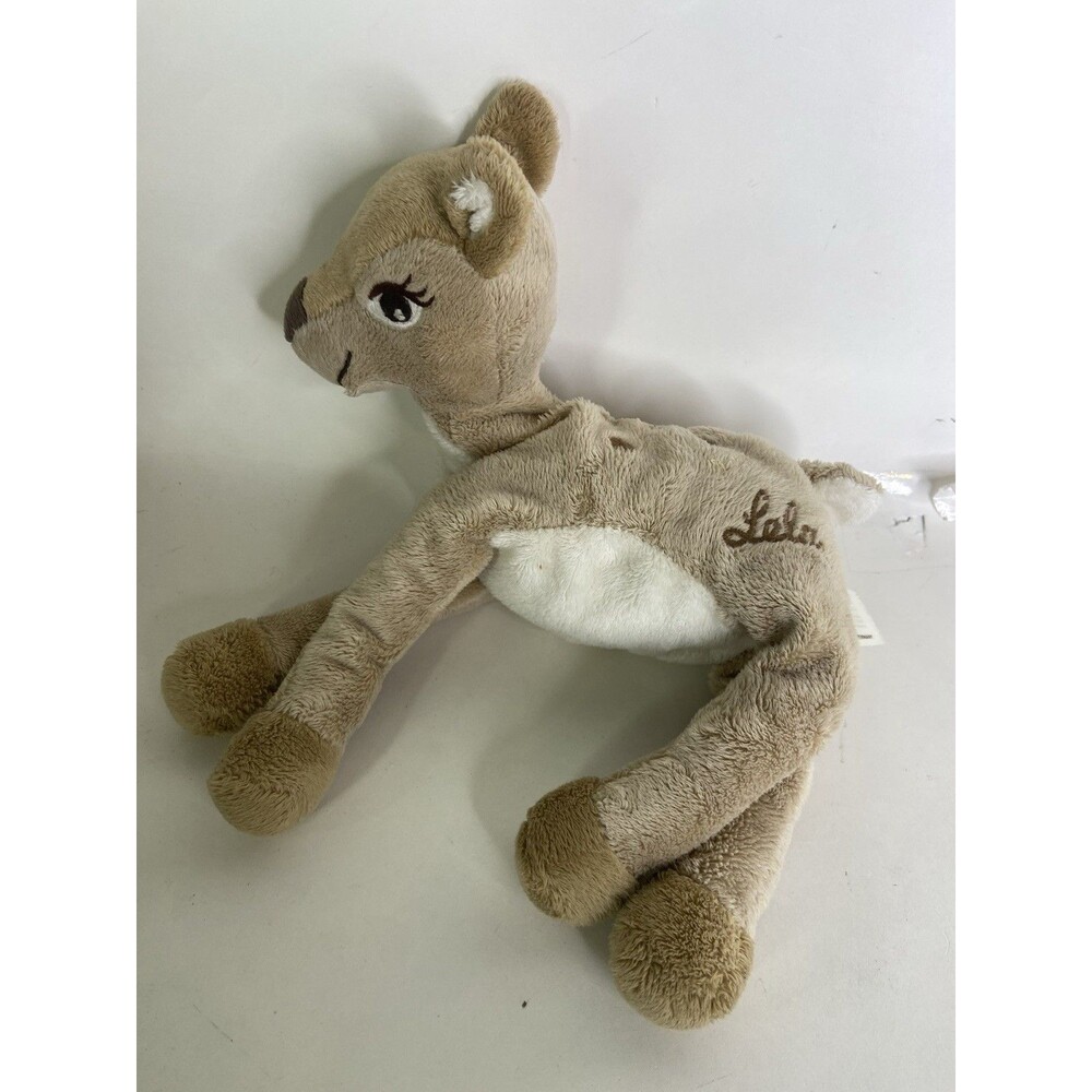 Lassig Lela Fawn Deer Plush Stuffed Animal Baby Toy Tan Beige
